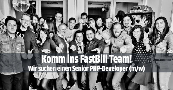 Das FastBill-Team sucht einen Senior PHP-Developer (m/w) Das FastBill-Team sucht einen Senior PHP-Developer (m/w)