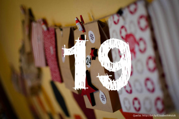 Startup-Adventskalender: das 19. Türchen Startup-Adventskalender: das 19. Türchen