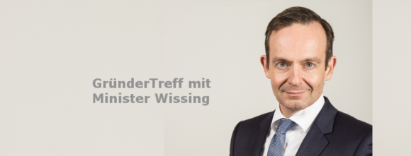 GründerTreff mit Minister Dr. Wissing GründerTreff mit Minister Dr. Wissing