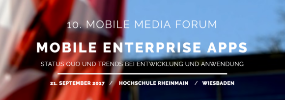 10. Mobile Media Forum in Wiesbaden – 3×1 Freiticket 10. Mobile Media Forum in Wiesbaden – 3×1 Freiticket