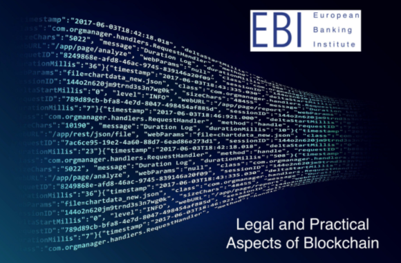 Tomorrow: Legal and practical aspects of blockchain workshop Tomorrow: Legal and practical aspects of blockchain workshop