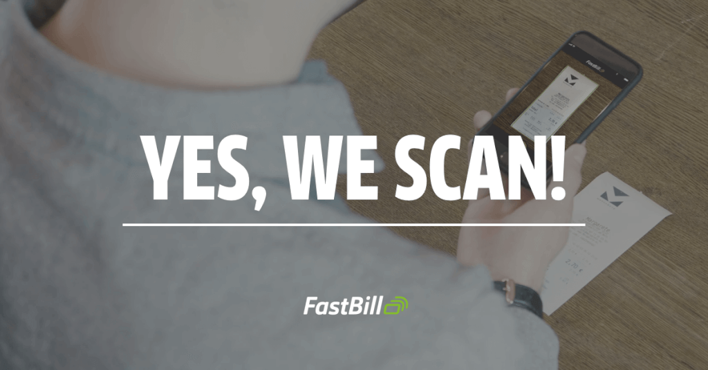 Yes, we scan! FastBill launcht neue Scan App für mobile Belegerfassung