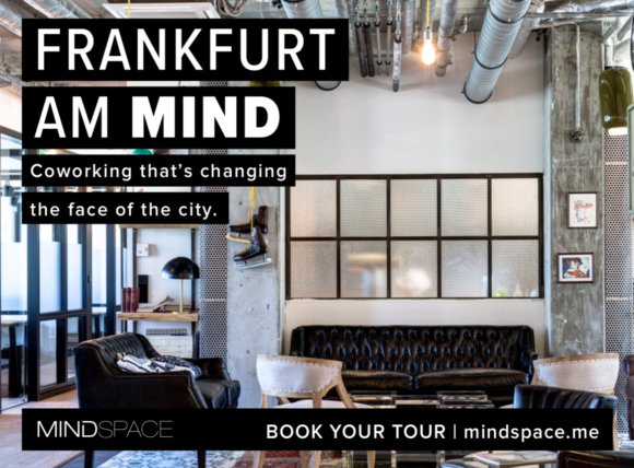 Der Countdown läuft: Mindspace erobert die Frankfurter Innenstadt Der Countdown läuft: Mindspace erobert die Frankfurter Innenstadt