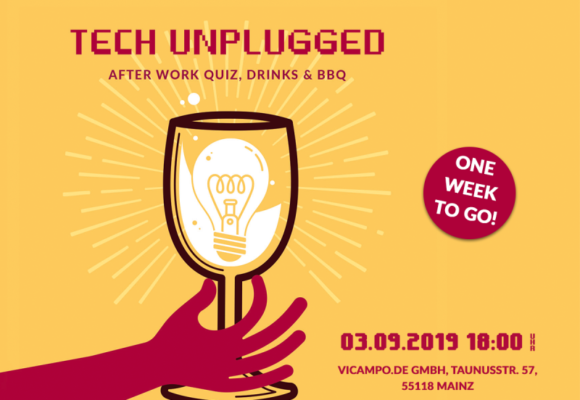#1 Tech Unplugged – After Work Quiz, Drinks & BBQ in Mainz #1 Tech Unplugged – After Work Quiz, Drinks & BBQ in Mainz