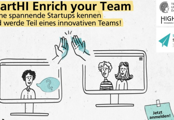 ONLINE: StartHI – Matchingevent „Enrich your Team“ ONLINE: StartHI – Matchingevent „Enrich your Team“