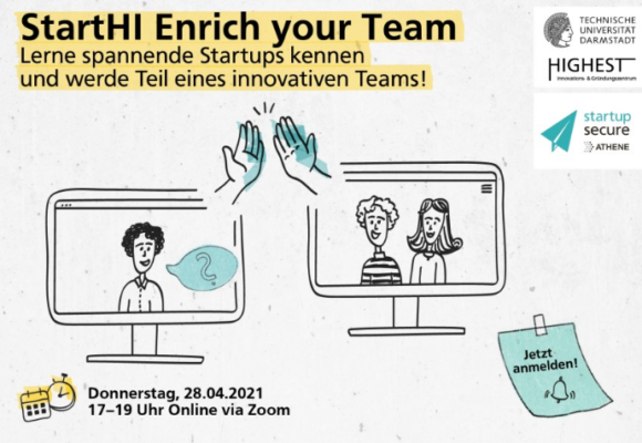ONLINE: StartHI – Enrich your Team
