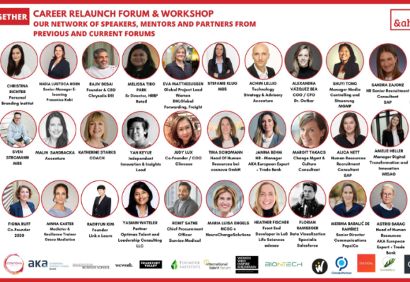 LEAD TOGETHER YOUR CAREER RELAUNCH FORUM & WORKSHOP