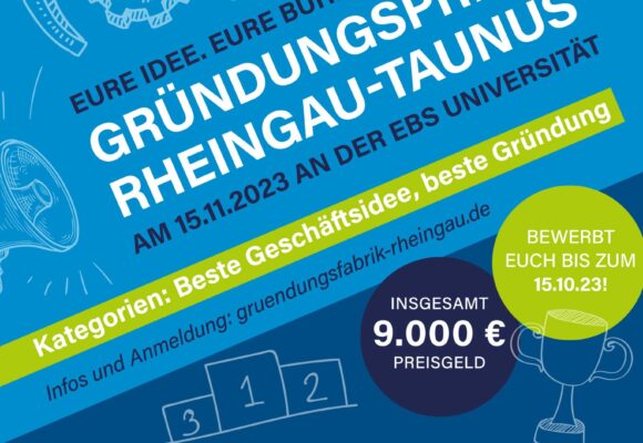 Gründungspreis Rheingau-Taunus: Das Finale Gründungspreis Rheingau-Taunus: Das Finale