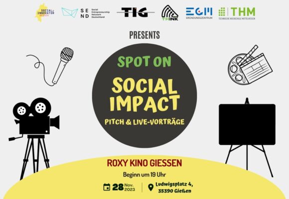 Spot on: Social Impact Pitch & Live-Vorträge Spot on: Social Impact Pitch & Live-Vorträge