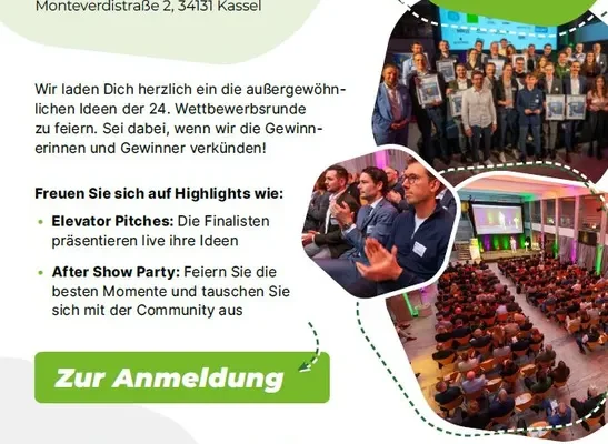 Prämierungsfeier des Gründerwettbewerbs promotion Nordhessen Prämierungsfeier des Gründerwettbewerbs promotion Nordhessen