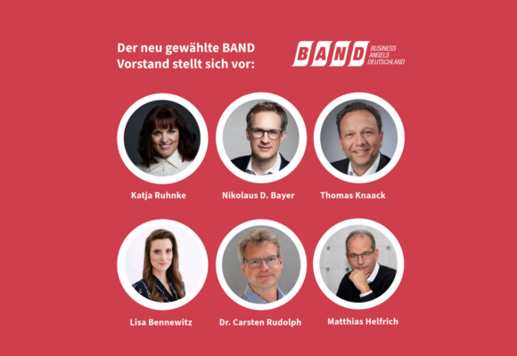 Starkes Zeichen: Drei der Investor:innen im neuen BAND-Vorstand aus der Region FrankfurtRheinMain