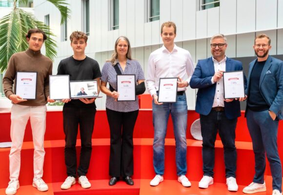 Fünf neue Startups starten in die HOLM-Förderung