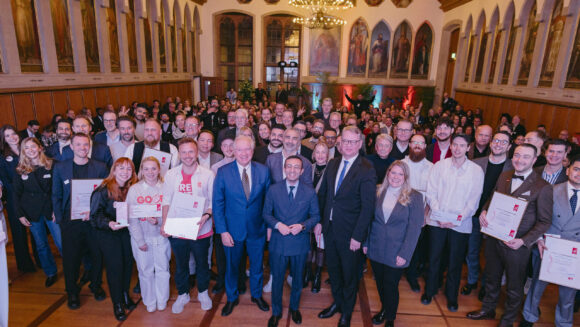 Green Banana, Brew Bites & Nolte Bedachungen  gewinnen den Frankfurter Gründerpreis 2025