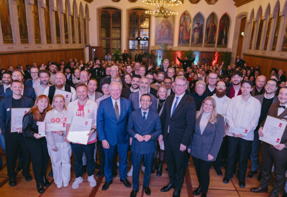 Green Banana, Brew Bites & Nolte Bedachungen  gewinnen den Frankfurter Gründerpreis 2025