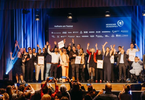 Siegerehrung Hessischer Gründerpreis 2025