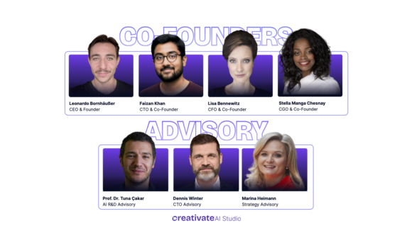 Deeptech Startup Creativate zieht von München nach Frankfurt