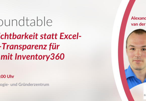 HUB31-Roundtable | Sichtbarkeit statt Excel-Chaos: IT-Transparenz für Start-ups mit Inventory360 HUB31-Roundtable | Sichtbarkeit statt Excel-Chaos: IT-Transparenz für Start-ups mit Inventory360