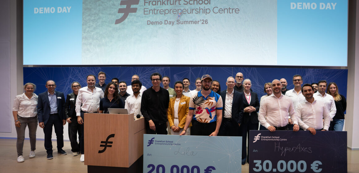 €50,000 for the winners of the Frankfurt School Demo Day: HyperAxes and Lila €50,000 for the winners of the Frankfurt School Demo Day: HyperAxes and Lila
